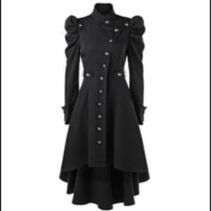 Buttons highwaist coat Puritan witch costume